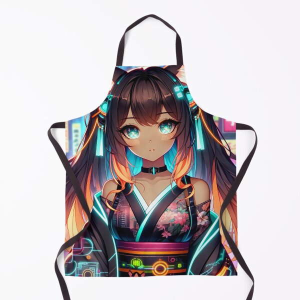 Item preview, Orange Neko Dance designed and sold by The Journey Ain't Mid.