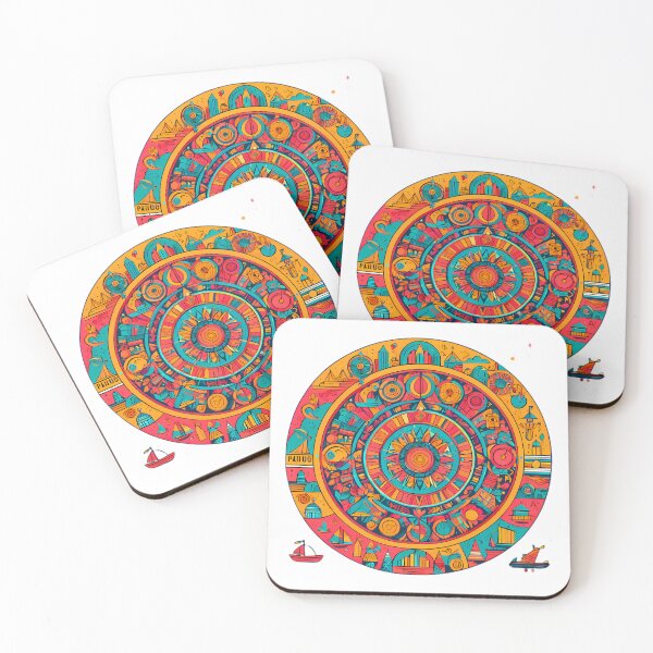 Item preview, Floral Harmony Circle designed and sold by ART ATTACK ZONE.