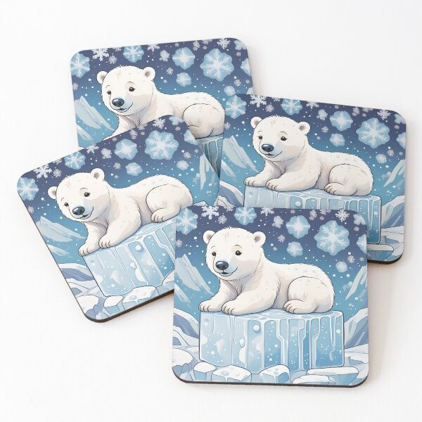 Item preview, Cute Polar Bear Collection! designed and sold by FreeSpiritArt4U.