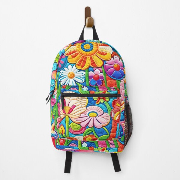 Item preview, Vibrant Quilted Garden designed and sold by Desireehaz.