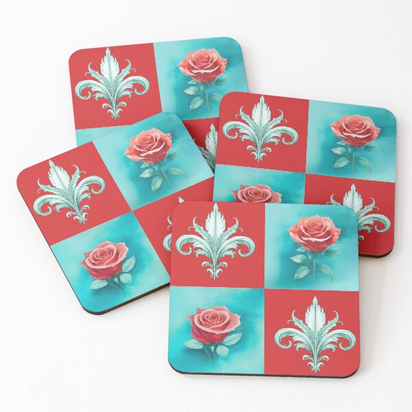 Item preview, Red Rose Checkerboard  designed and sold by Kevin Luckham.