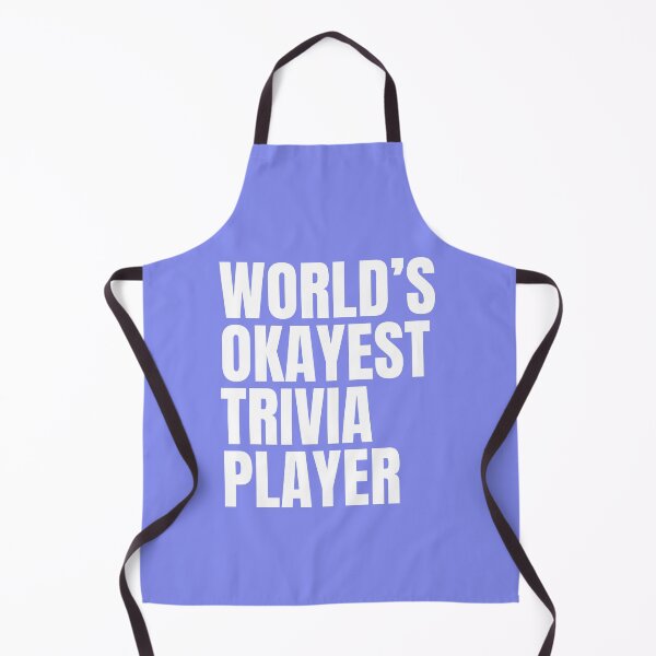 Item preview, World's Okayest Trivia Player - White designed and sold by Cutsandsparks.