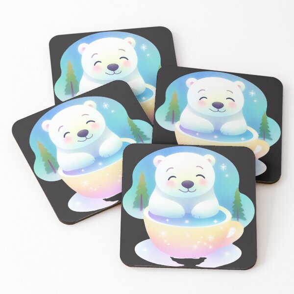 Item preview, Cute Polar Bear Collection! designed and sold by FreeSpiritArt4U.