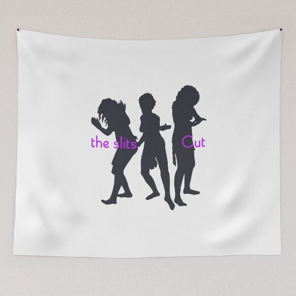 Item preview, The Slits - Cut - silhouettes of the band from the classic post-punk album photo session designed and sold by geetarv.