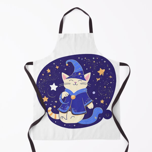 Item preview, The Blue Magical Cat Wizard  designed and sold by MarCreativArt.