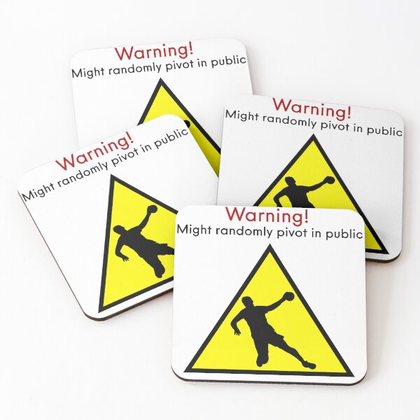 Item preview, Warning: Handball Pivot in Progress designed and sold by JarhDesign.