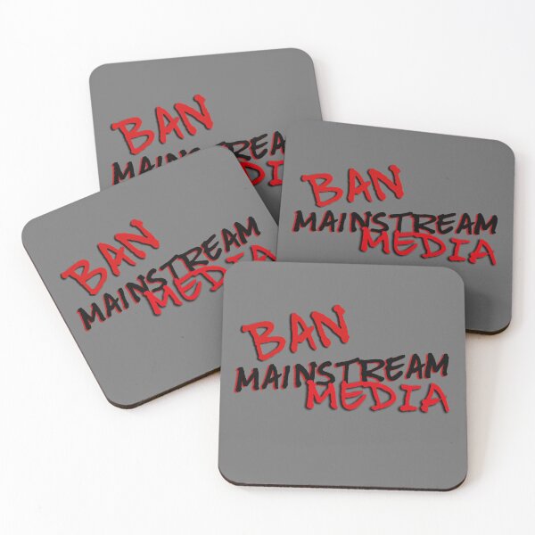 Item preview, Ban mainstream media designed and sold by Topmel.