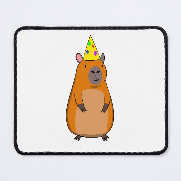 Item preview, Birthday capybara designed and sold by Adaptixstudio.