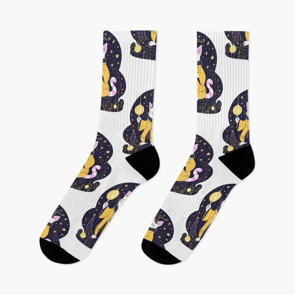 Item preview, The Yellow Magical Cat Wizard  designed and sold by MarCreativArt.