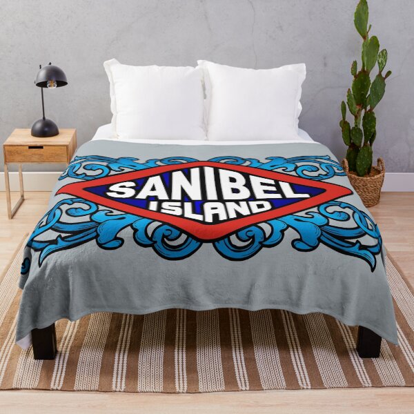 Item preview, Sanibel Island FL Florida emblem retro sign designed and sold by studioss76.