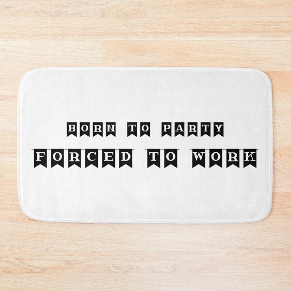 Item preview, BORN TO PARTY designed and sold by HipsterAnimals.