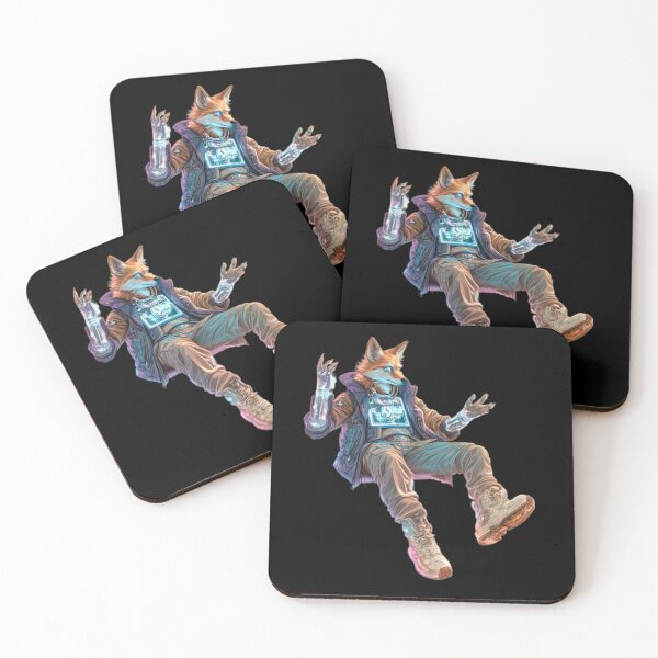 Item preview, Urban Fox designed and sold by MYTHIC PEEL STICKERS.