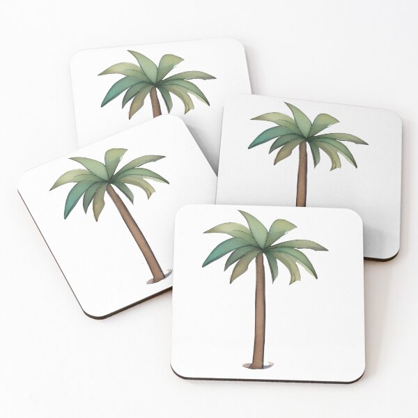 Item preview, Tropical Palm Tree Illustration designed and sold by SavvyJuanDesign.