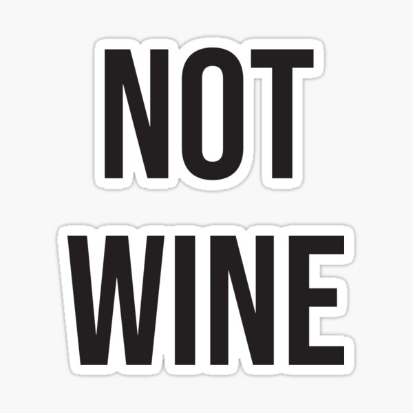 Artikel-Vorschau von kein Wein, designt und verkauft von mind over morgan .