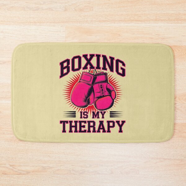 Item preview, Boxing Is My Therapy Sports Quote designed and sold by TheArtOfPat.