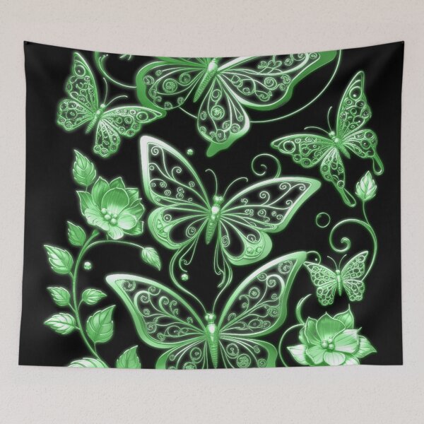 Item preview, Emerald Butterflies designed and sold by Exodoi.