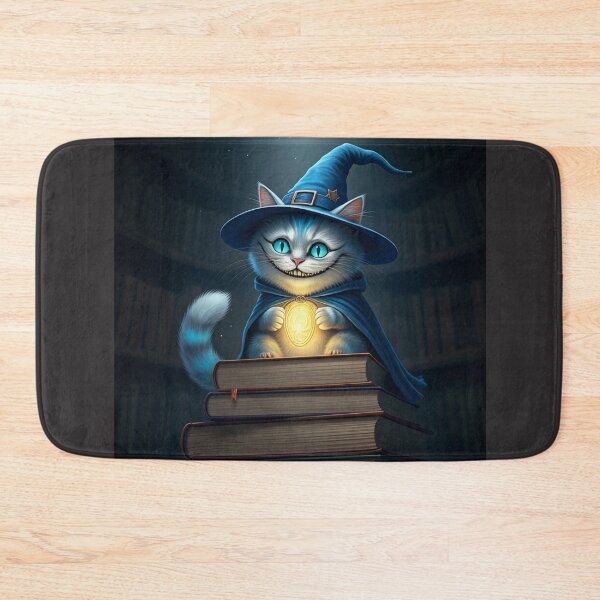 Item preview, The Blue Magical Cat Wizard  designed and sold by MarCreativArt.