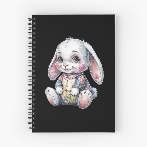 Item preview, Charming Stitched Floral Bunny Design for Nursery and Crafts designed and sold by love3617.