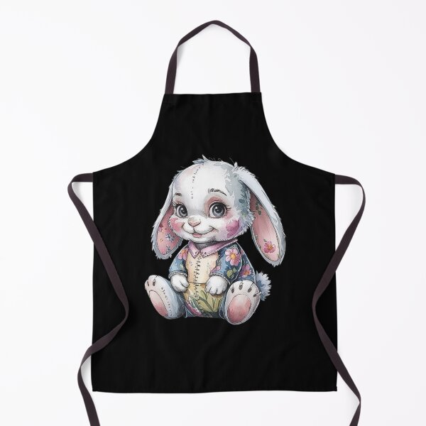 Item preview, Charming Stitched Floral Bunny Design for Nursery and Crafts designed and sold by love3617.