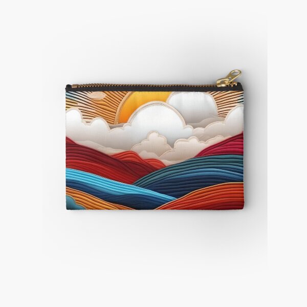 Item preview, Road Landscape With Sun And Colored Rays designed and sold by Ciervo Primavera.