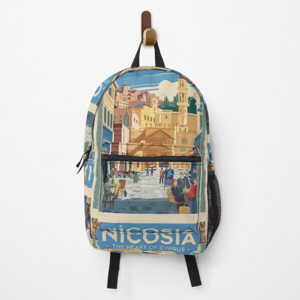 Item preview, Nicosia Vintage Travel Poster designed and sold by TravelerRat.