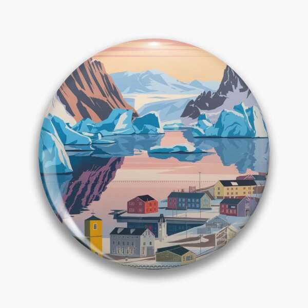Artikelvorschau, Nuuk-Weinlese-Reise-Plakat entworfen und verkauft von TravelerRat.