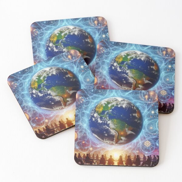 Item preview, Empathic Evolution: Humanity's Cosmic Awakening designed and sold by mi33x.
