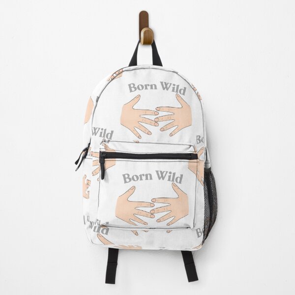 Item preview, Born Wild - ligh gray designed and sold by TIPJ.
