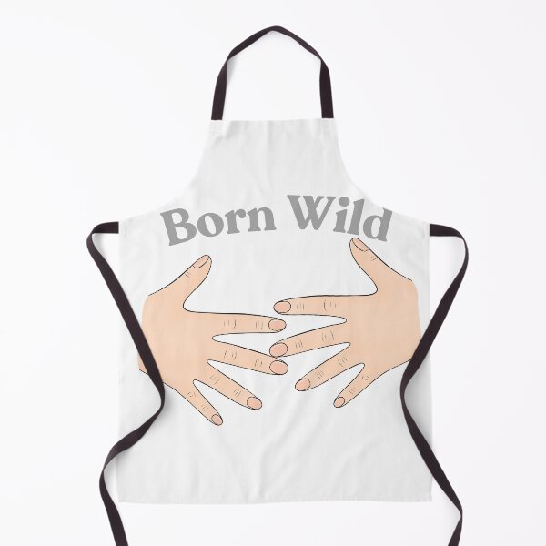 Item preview, Born Wild - ligh gray designed and sold by TIPJ.