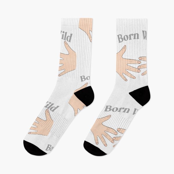 Item preview, Born Wild - ligh gray designed and sold by TIPJ.