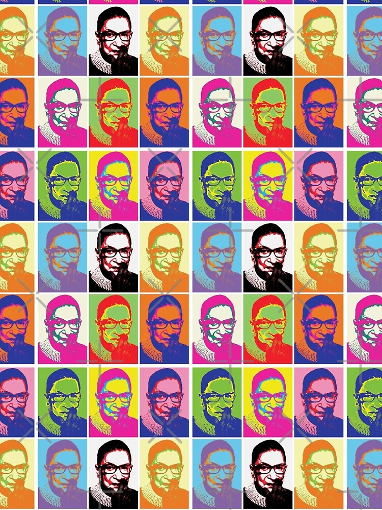 Notorious RBG - Pop Art Blast by Thelittlelord