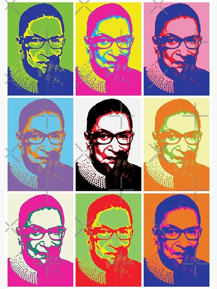 Notorious RBG - Pop Art Blast by Thelittlelord