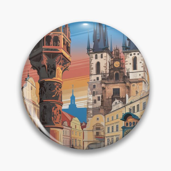 Item preview, Olomouc Vintage Travel Poster designed and sold by TravelerRat.