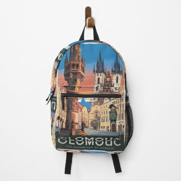 Item preview, Olomouc Vintage Travel Poster designed and sold by TravelerRat.