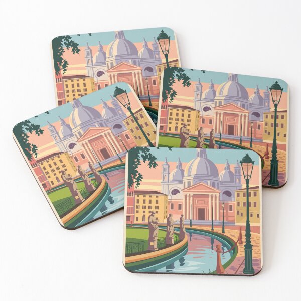 Item preview, Padova Vintage Travel Poster designed and sold by TravelerRat.