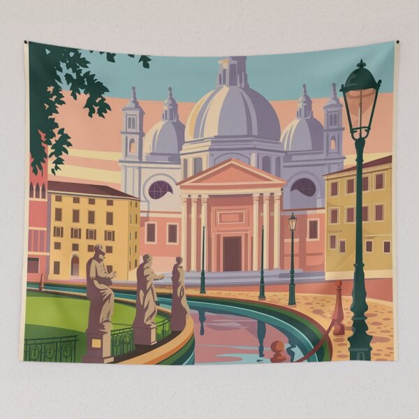 Item preview, Padova Vintage Travel Poster designed and sold by TravelerRat.
