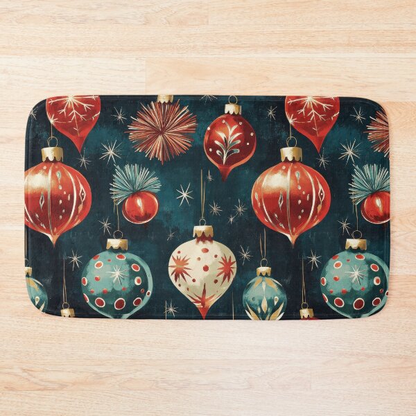 Item preview, Retro-Inspired Holiday Baubles designed and sold by digitalvintage.