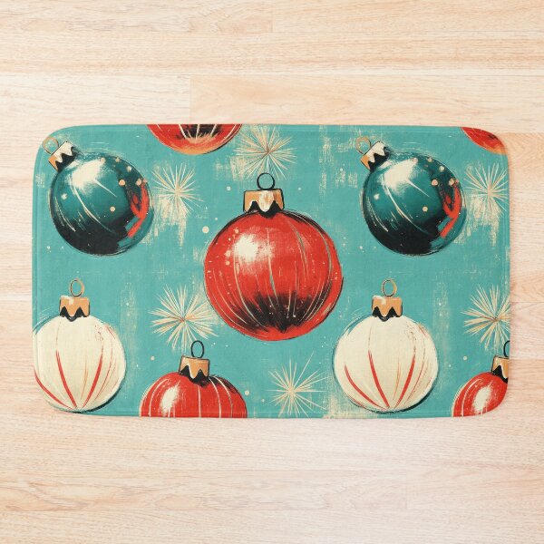 Item preview, Retro-Inspired Holiday Baubles designed and sold by digitalvintage.