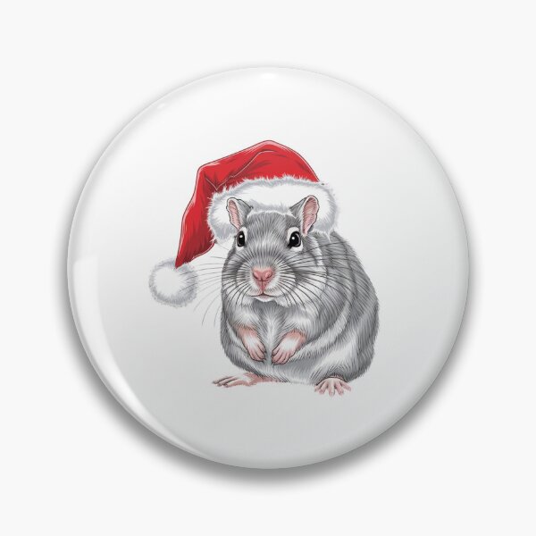 Item preview, Christmas Hamster in a Santa Hat designed and sold by Peter Stawicki.