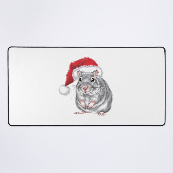 Item preview, Christmas Hamster in a Santa Hat designed and sold by Peter Stawicki.