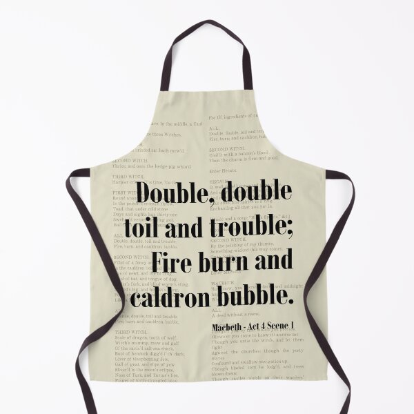 Item preview, Macbeth William Shakespeare Toil and Trouble Quote Art designed and sold by kakarikihill.