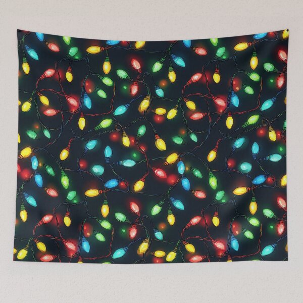 Item preview, Cheerful Tangle of Christmas Lights designed and sold by digitalvintage.