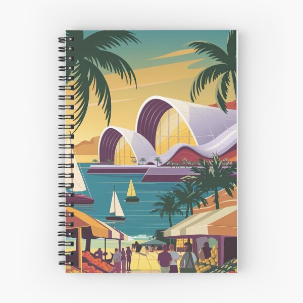 Item preview, Tenerife Vintage Travel Poster designed and sold by TravelerRat.