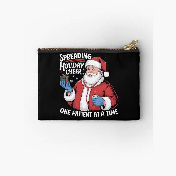 Item preview, Spreading Holiday Cheer Santa Design Healthcare designed and sold by tshirtexpressiv.