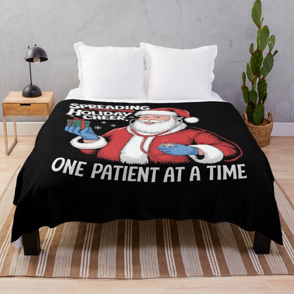 Item preview, Spreading Holiday Cheer Santa Design Healthcare designed and sold by tshirtexpressiv.