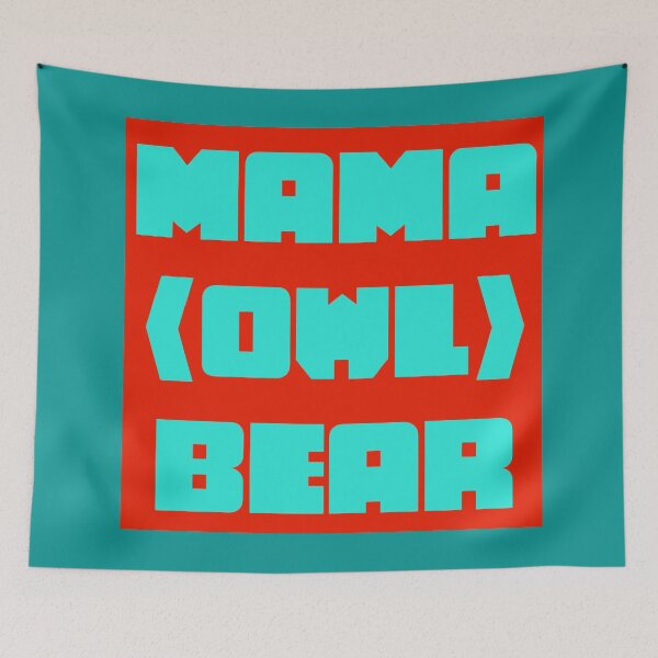 Item preview, Mama Owl Bear designed and sold by SterkalaPress.