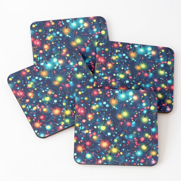 Item preview, Cheerful Tangle of Christmas Lights designed and sold by digitalvintage.