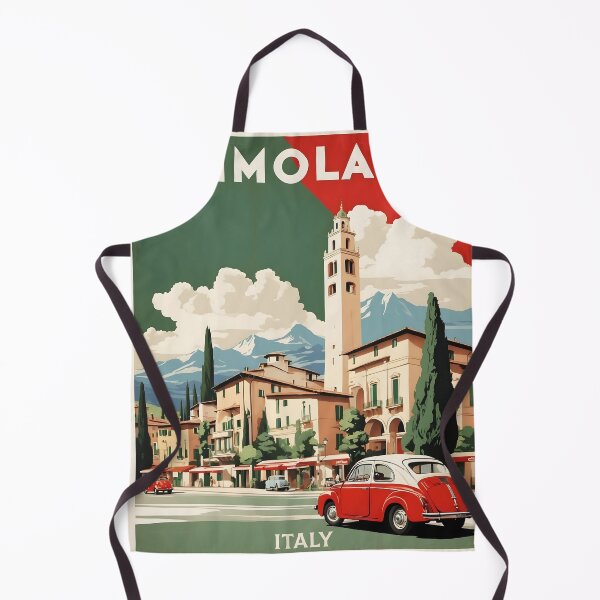 Item preview, Imola Italy Vintage Poster Tourism designed and sold by TravelersGems.
