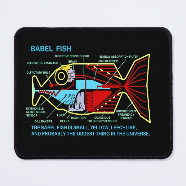 Item preview, Bable  fish designed and sold by JeffriesArtCo.