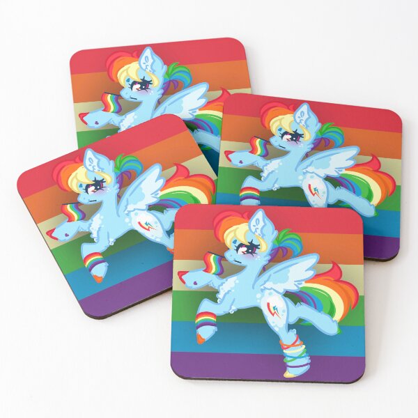 Item preview, Pride Rainbow Dash w/ background designed and sold by dovahkiira.